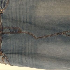 Denim maxi skirt size 18w